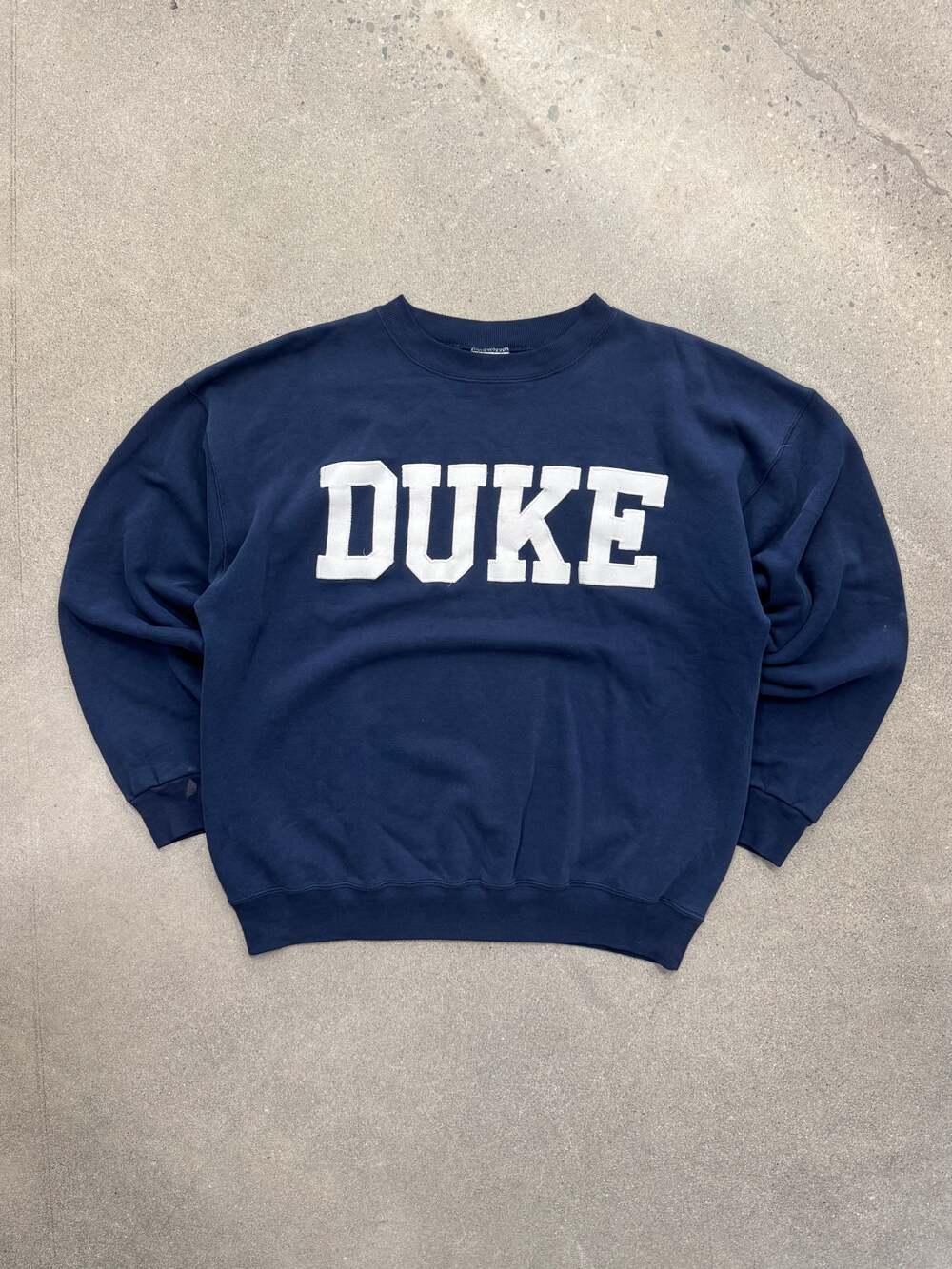 Vintage Duke University Collegiate Crewneck Sweatshirt - XL